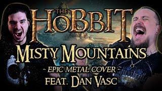 The Hobbit - Misty Mountains (Epic Metal Cover by Skar feat. Dan Vasc)