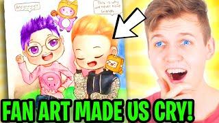 LANKYBOX REACTS TO FUNNIEST FAN ART EVER!? (NEW LANKYBOX FAN VIDEOS!)