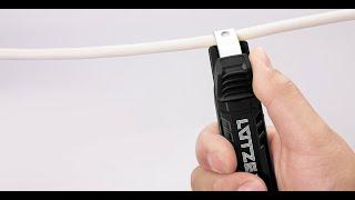 How To Use the LUTZE Cable Knife?