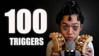 [ASMR] 100 Trigger For TINGLIEST Sleep Tonight...