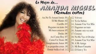 Amanda Miguel Sus Mejores Canciones - 22 Grandes Exitos Romanticos Del Recuerdo - Los Mejores Éxitos