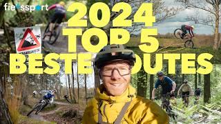 Dit zijn de Vijf beste Mountainbikeroutes van 2024!