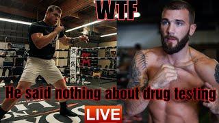 Caleb Plant say's Canelo Alvarez said nothing about drug testing at all & he had to demand it
