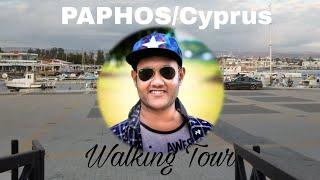 #Vlog 025 Walking Tour PAPHOS Cyprus -  Lighthouse Beach @4kUrbanLife