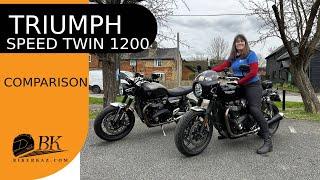 2023 Triumph Speed Twin 1200 2023 & 2020 comparison video