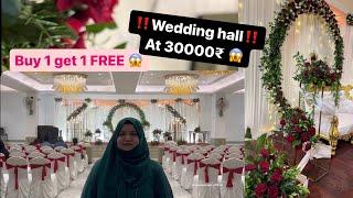 Luxury wedding hall in Bangalore at 30000₹