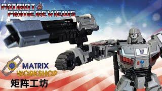 Patriot Prime Reviews Matrix Workshop M-105 Cannon Upgrade For SS Transformers One Megatron