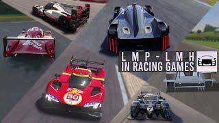 Le Mans Prototypes and Hypercars in Racing Games (2024)