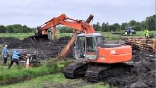 Excavators release 30 Ton Atlas Excavator from Bog. An Irishwebtv.com Media Group Production