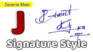  Javeria Khan Name Signature Style | J Signature Style | Signature Style of My Name Javeria Khan