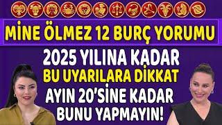 2025 Yılına kadar bu uyarılara dikkat! Ayın 20'sine kadar bunu yapma! Mine Ölmez'den 12 Burç Yorumu