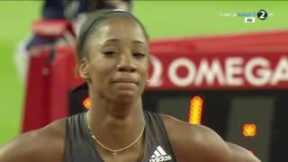 45 Kendra Harrison 12 20s NEW World Record 100m Hurdles FINAL HD Diamond League London 2016