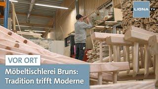 Altes Handwerk mit Zukunft | Vor Ort bei der Möbeltischlerei Bruns | LIGNA.TV