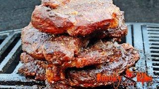 Memphis Style BBQ Pork Steaks Recipe