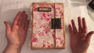 GDT Xanderous crafty stash vintage wedding journal