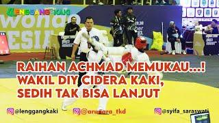 Raihan Achmad Memukau Taklukkan Wakil Bali, Atlet DIY Menangis Tak Bisa Lanjut Karena Cidera Kaki