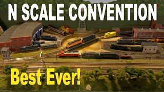 N SCALE LAYOUTS. NEW PRODUCTS AND SURPRISE GUESTS. Convention 2022 Pt 1.