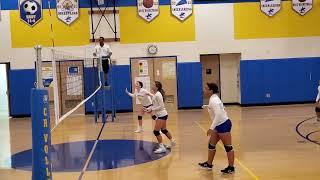 Chipman Middle School Girls visit Fred Fifer Middle school for a Volleyball Showdown!