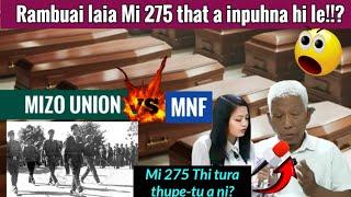 Mi 275 lai an lo that reng em ni !!- MNF VS Mizo Union