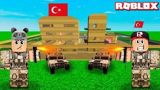 Asker Olduk ve Kendi Üssümüzü Kurduk!! - Panda ile Roblox Global Warfare Tycoon