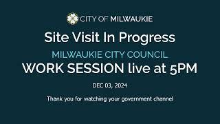 City Council Work Session 12/03/2024