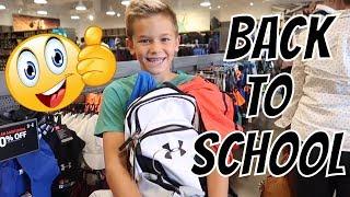 BACK TO SCHOOL SHOPPING WAS SO EASY | THE LEROYS