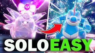 The BEST Pokemon to SOLO 7 Star FERALIGATR Tera Raid in Scarlet and Violet