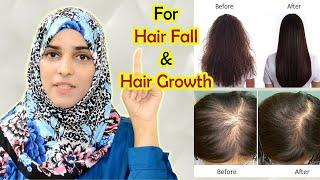 10  Remedies to STOP HAIR FALL & INCREASE HAIR GROWTH    ll  100% Effective