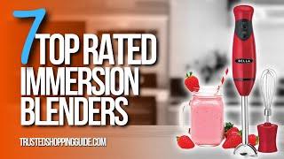 Top 7 Best Immersion Blenders 2023  | Best Stick Blenders review