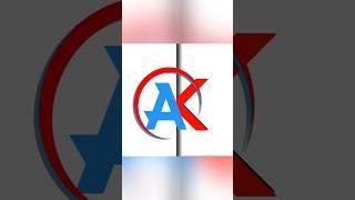 AK LOGO DESIGN IN PIXELLAB #graphicdesign #shortsvideo #music