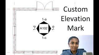 EP39 | Revit Beginner Program | Custom Elevation Mark Family | Bansri Pandey