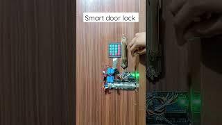 Smart door lock  Arduino door locking system #arduino #automation #smart_lock