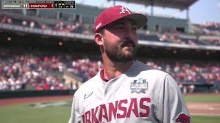 Arkansas vs #2 Stanford CWS Game 1 2022