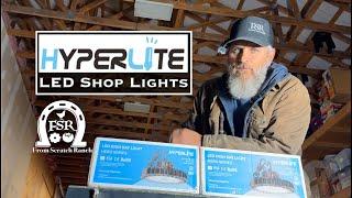 HYPERLITE UFO Led High Bay Lights for our Shop to replace 5 year old cheap LEDs that died