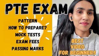 PTE Exam Pattern | Study Material | Preparation tips | Passing Marks & All Questions explained