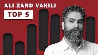 Ali Zand Vakili - Top 5 I Vol .4 ( علی زندوکیلی - پنج تا از بهترین آهنگ ها )