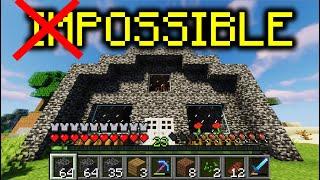 I Built A Bedrock House On My Survival World. (No Mods, No Cheats)
