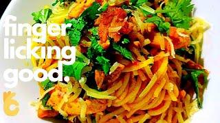 Quick And Easy Chicken Spaghetti Recipe || Sumptuous Delicacies