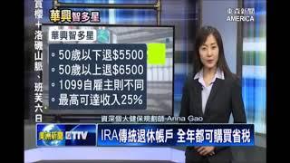 IRA傳統退休帳戶 全年都可購買省稅