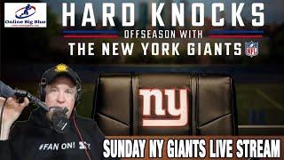 New York Giants Sunday Live Stream 10am (EST) - GUESS WHO'S BACK for HARD KNOCKS!