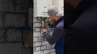 chaudière murale immergaz et chauffe eau junker #plumbing #chauffage #plumber #شوديار