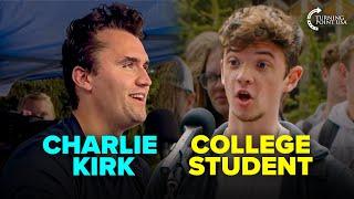 Charlie Kirk vs. Student DEBATE: Should English Be the Official Language of the USA?