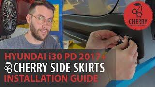 Hyundai i30 PD Side Skirts Installation Guide