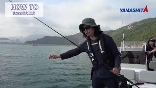 ～船釣大尾魷 香港～YAMASHITA Boat EGING How to Movie in Hongkong