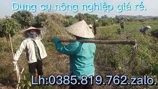 Các loại dụng cụ nông nghiệp được các gia đình làm nông nghiệp sử dụng nhiều nhất.
