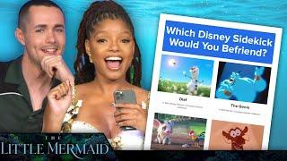 The Cast Of "The Little Mermaid" Finds Out Which Characters They Really Are