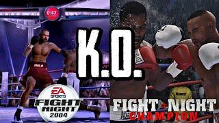 Evolution of Fight Night Knockouts