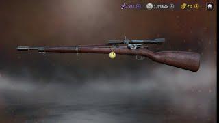 World War 2 Battle Combat Legendary Sniper rifle M1903A4 Level 4 damage + Full Gadget Gameplay