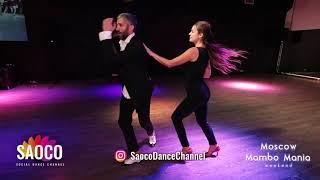 Oleg Sokolov and Anastasiya Morozova Salsa Dancing at Moscow MamboMania weekend, Saturday 27.10.2018