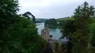 St Just In Roseland Church By Drone